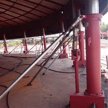 Sistema de elevação hidráulica da série Yt-C para tanques