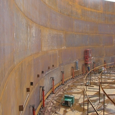 Sistema de abertura hidráulica potente para máquinas de construção de tanques Altura máxima 0-4600mm