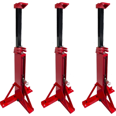 Jacks de elevação de silo de grãos hidráulicos para tanque de esmalte Min Altura 800 mm Vermelho ou personalizado