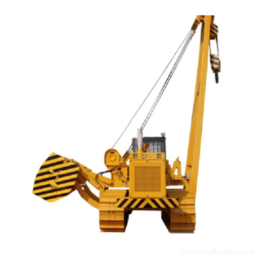 Tubuladora de tipo crawler com braço de elevação hidráulico para a construção de tubulações de campo