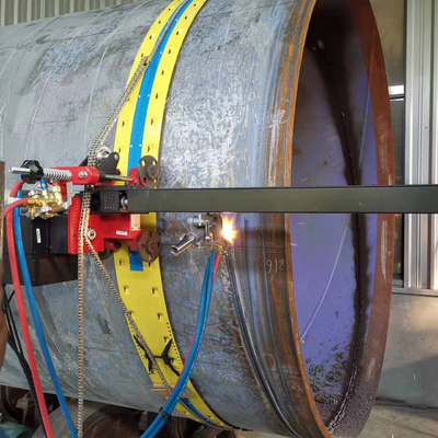 Máquina de Corte CNC de Intersecção de Tubos do Tipo Rastejante de Alta Eficiência