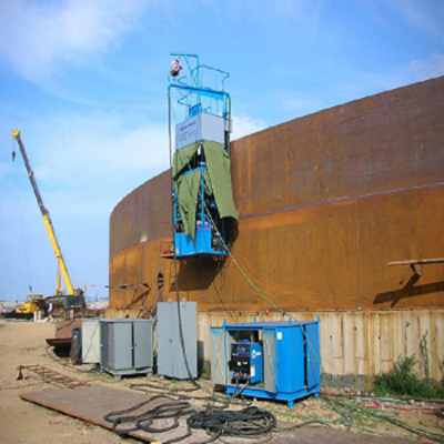 Máquina padrão de soldadura de tanques horizontais pesados